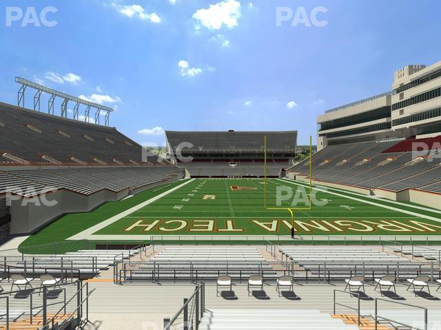 Lane Stadium - Section 122 Seat View Lane Stadium - Section 122 Seat View