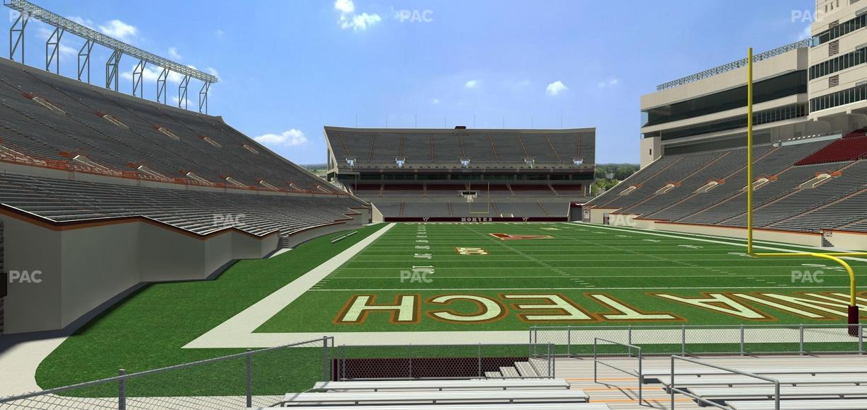 Lane Stadium - Section 123 Seat View