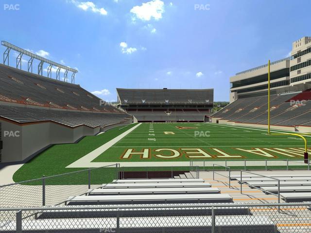 Lane Stadium - Section 123 Seat View
