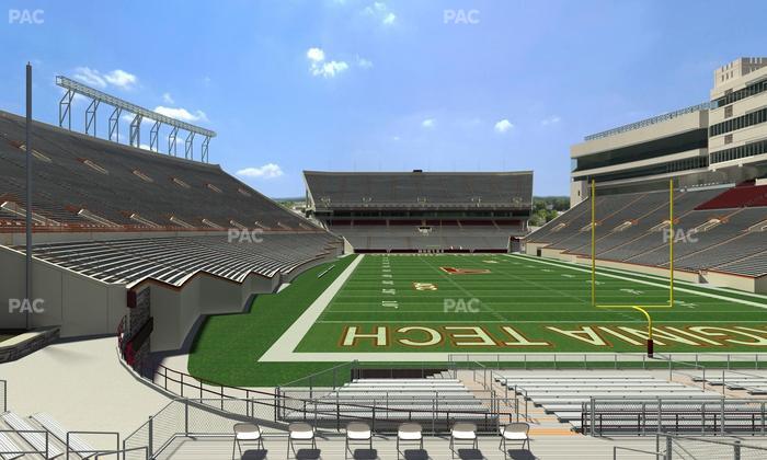 Lane Stadium - Section 123 Seat View