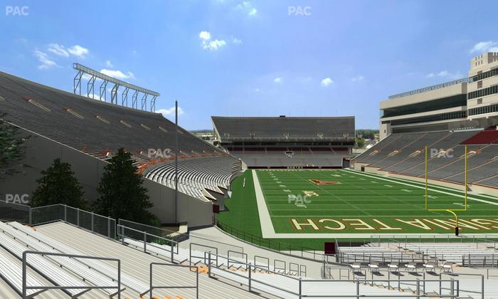 Lane Stadium - Section 124 Seat View