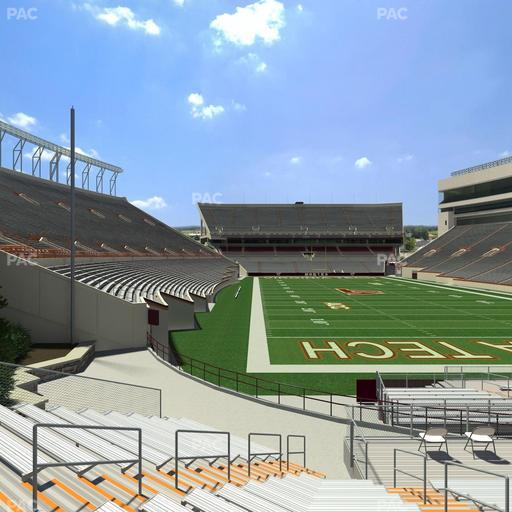 Lane Stadium - Section 124 Seat View