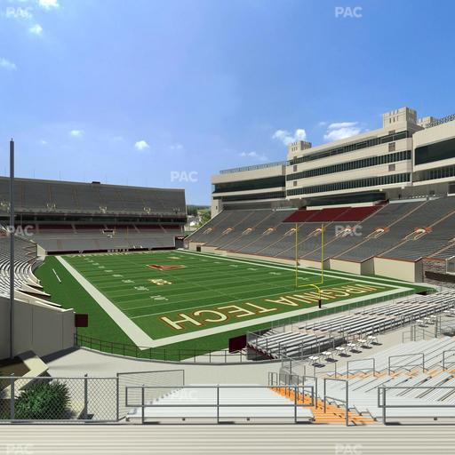 Lane Stadium - Section 125 Seat View