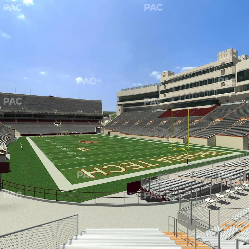 Lane Stadium - Section 125 Seat View