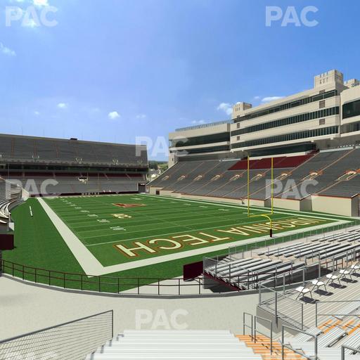 Lane Stadium - Section 125 Seat View