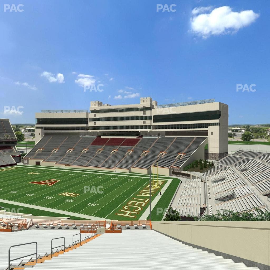 Lane Stadium - Section 126 Seat View