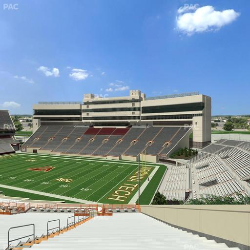 Lane Stadium - Section 126 Seat View