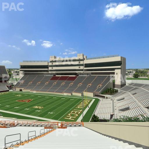 Lane Stadium - Section 126 Seat View