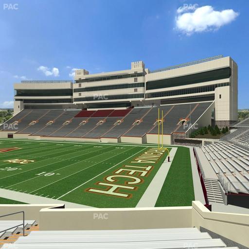 Lane Stadium - Section 126 Seat View