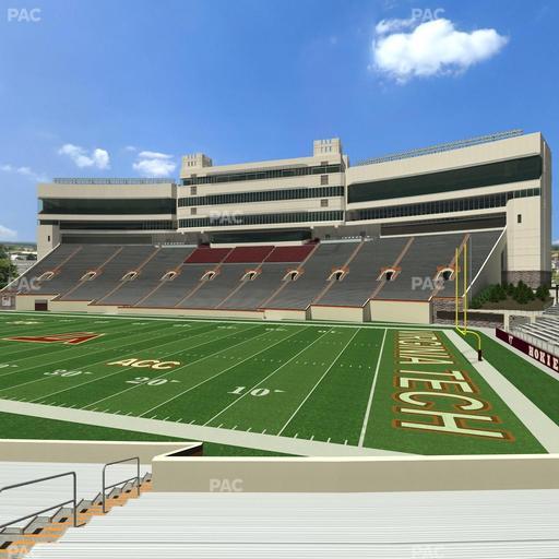 Lane Stadium - Section 127 Seat View