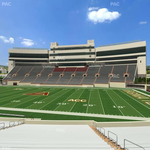 Lane Stadium - Section 128 Seat View