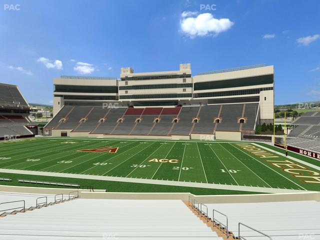 Lane Stadium - Section 128 Seat View