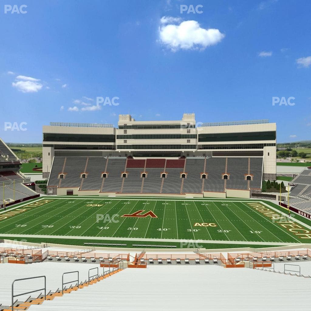Lane Stadium - Section 130 Seat View