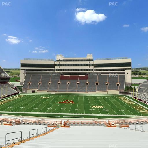 Lane Stadium - Section 130 Seat View