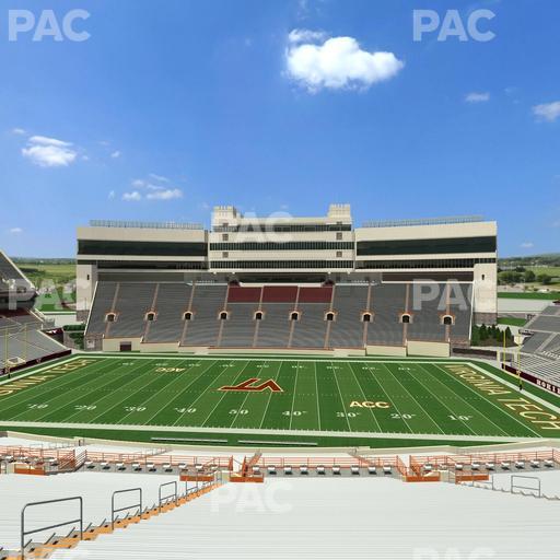 Lane Stadium - Section 130 Seat View