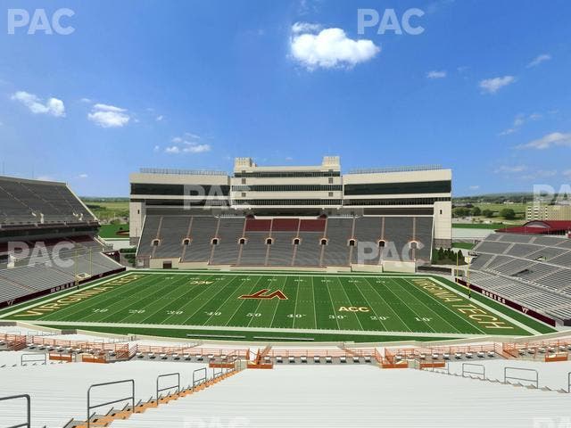 Lane Stadium - Section 130 Seat View