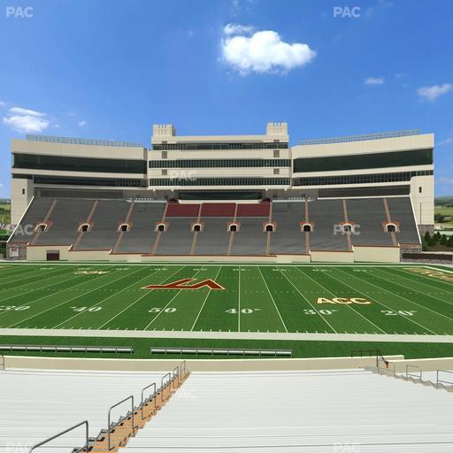 Lane Stadium - Section 130 Seat View