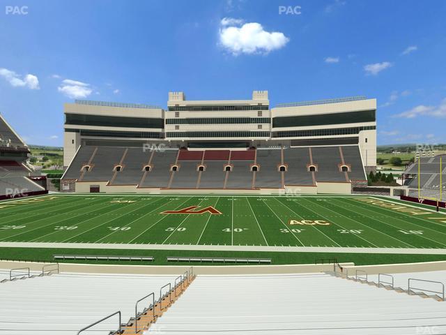 Lane Stadium - Section 130 Seat View