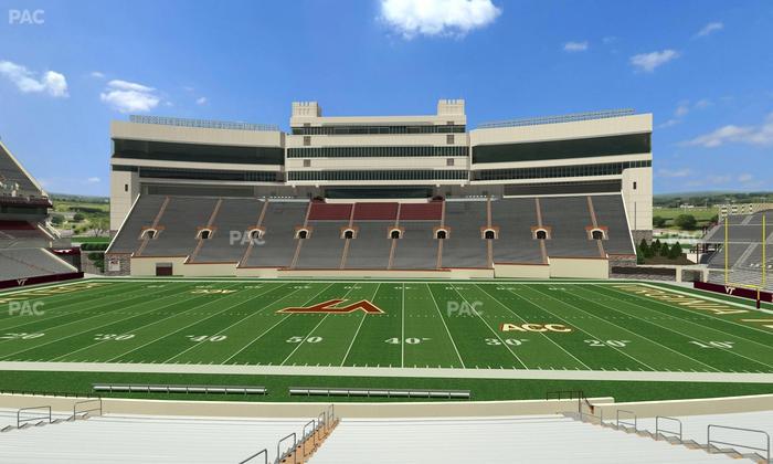 Lane Stadium - Section 130 Seat View
