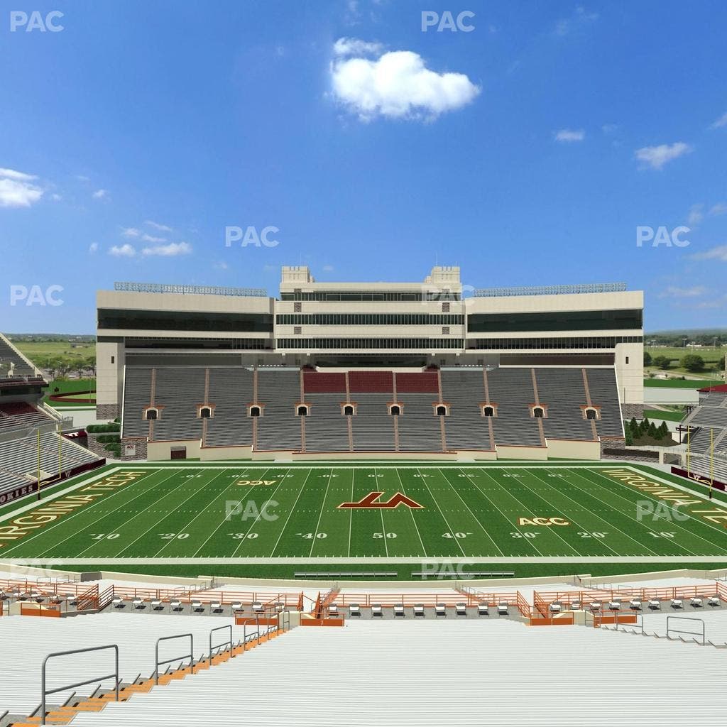 Lane Stadium - Section 131 Seat View
