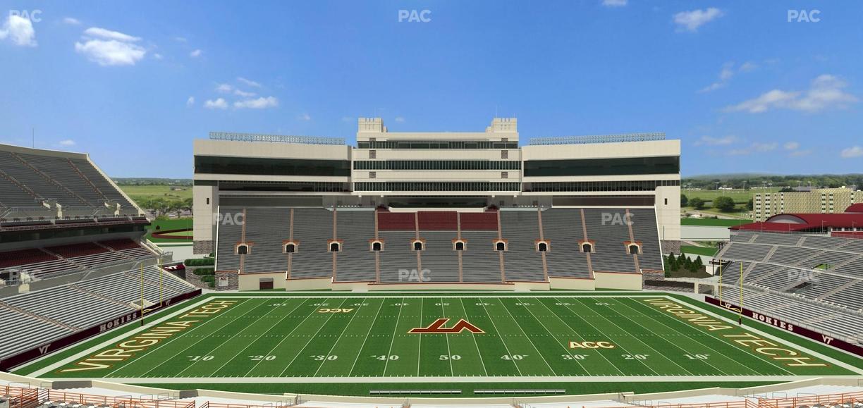 Lane Stadium - Section 131 Seat View