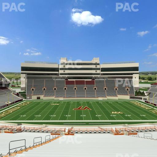 Lane Stadium - Section 131 Seat View