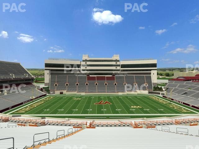 Lane Stadium - Section 131 Seat View