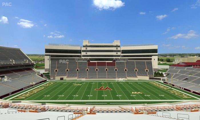 Lane Stadium - Section 131 Seat View