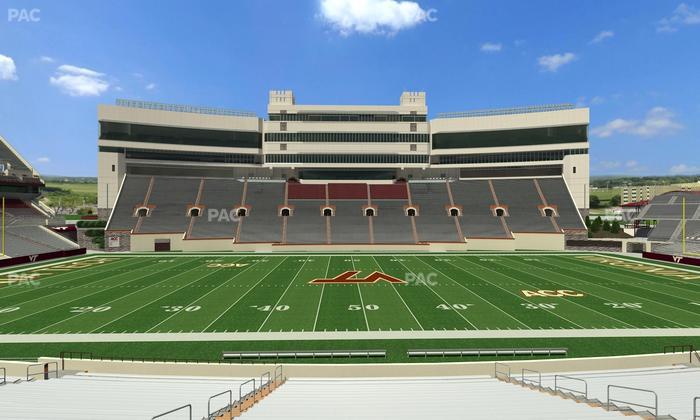 Lane Stadium - Section 131 Seat View