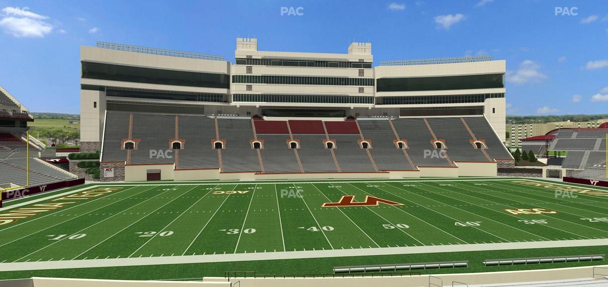 Lane Stadium - Section 132 Seat View