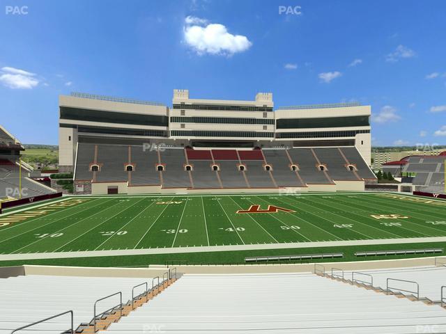 Lane Stadium - Section 132 Seat View