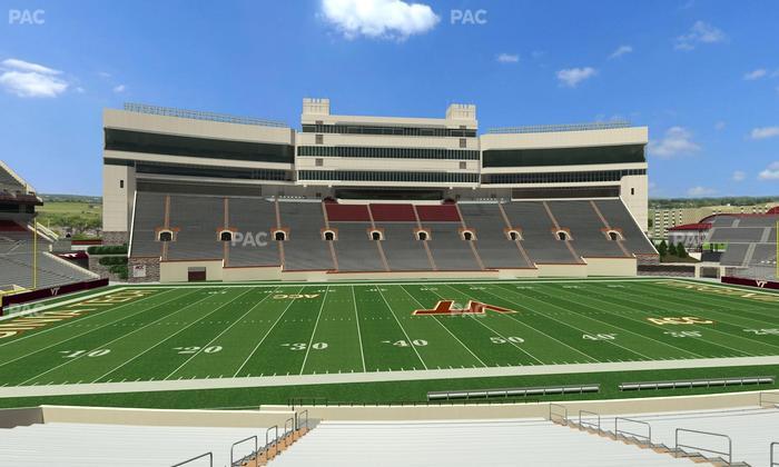 Lane Stadium - Section 132 Seat View