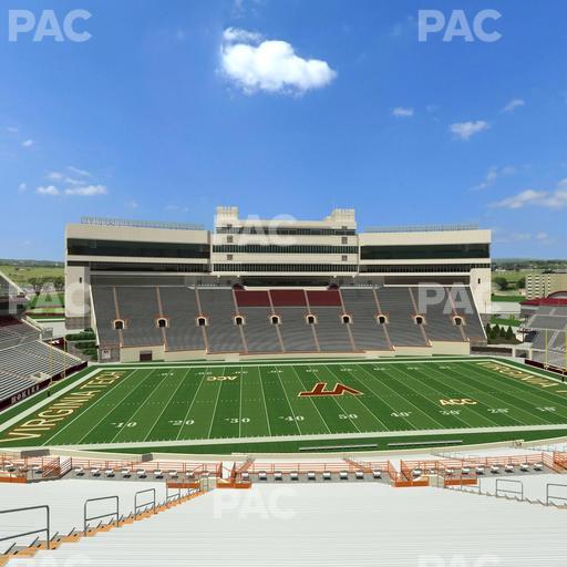 Lane Stadium - Section 132 Seat View