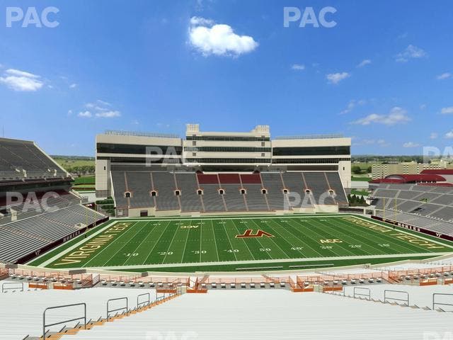 Lane Stadium - Section 132 Seat View