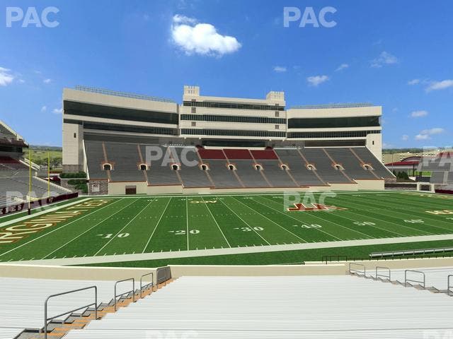 Lane Stadium - Section 133 Seat View