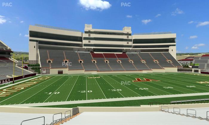 Lane Stadium - Section 133 Seat View