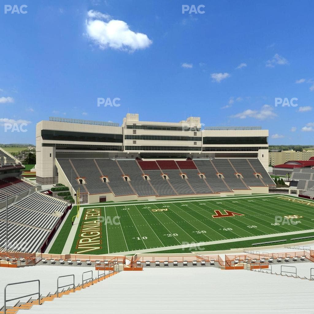 Lane Stadium - Section 134 Seat View
