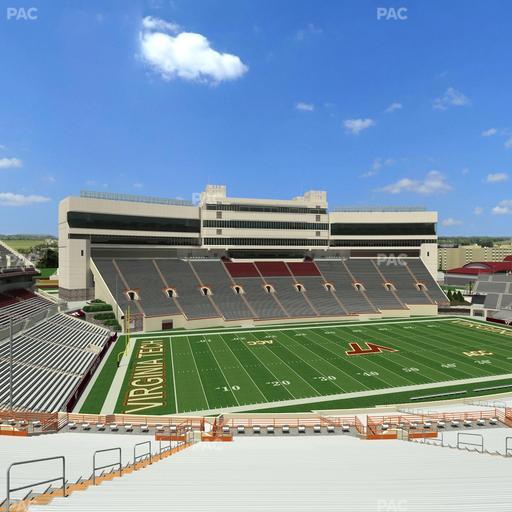 Lane Stadium - Section 134 Seat View