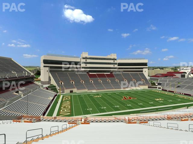 Lane Stadium - Section 134 Seat View Lane Stadium - Section 134 Seat View