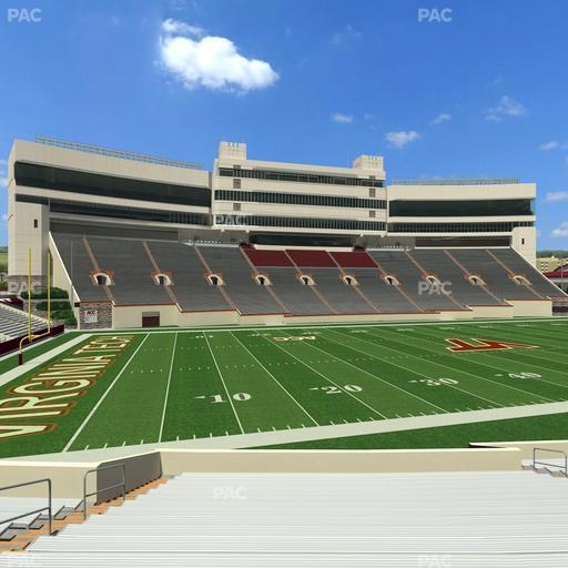 Lane Stadium - Section 134 Seat View
