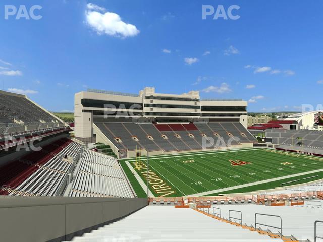 Lane Stadium - Section 136 Seat View Lane Stadium - Section 136 Seat View