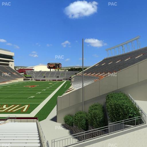 Lane Stadium - Section 201 Seat View