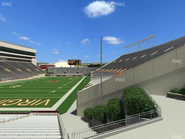 Lane Stadium - Section 201 Seat View