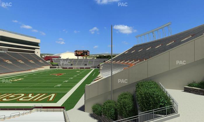 Lane Stadium - Section 201 Seat View