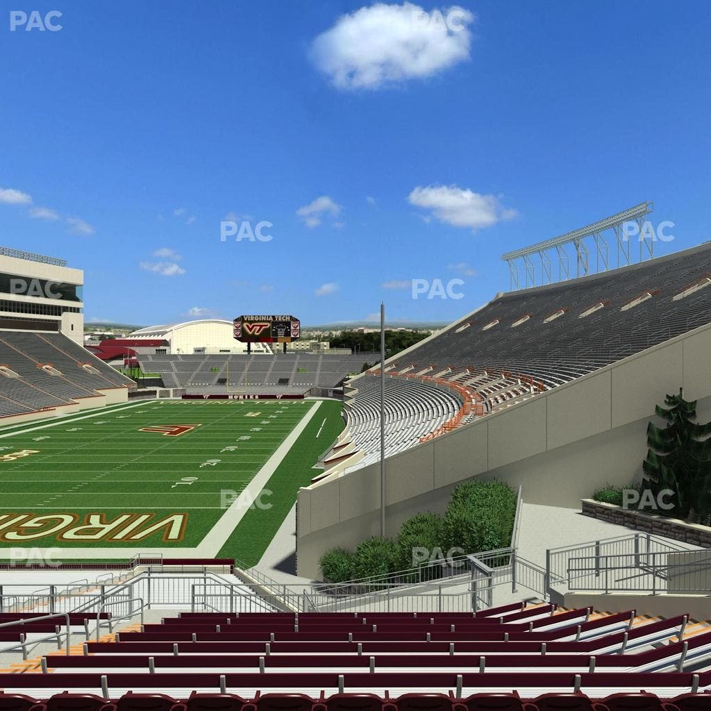 Lane Stadium - Section 201 Seat View