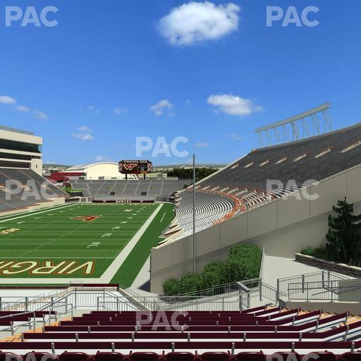 Lane Stadium - Section 201 Seat View