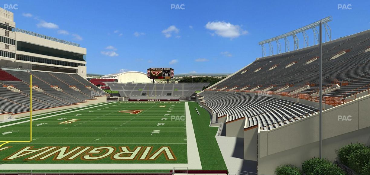 Lane Stadium - Section 202 Seat View