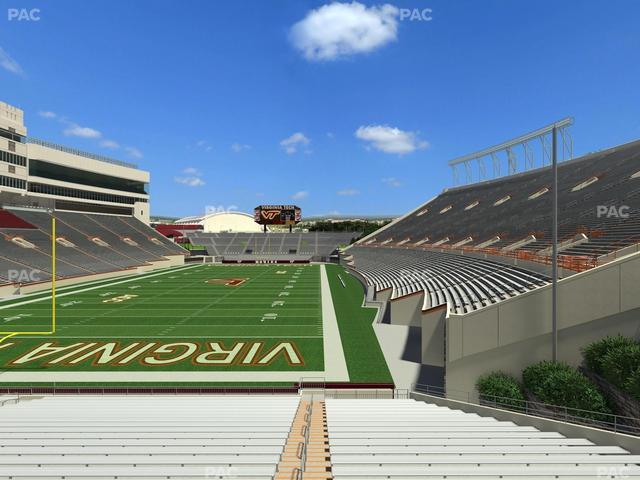 Lane Stadium - Section 202 Seat View