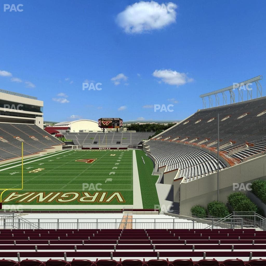 Lane Stadium - Section 202 Seat View