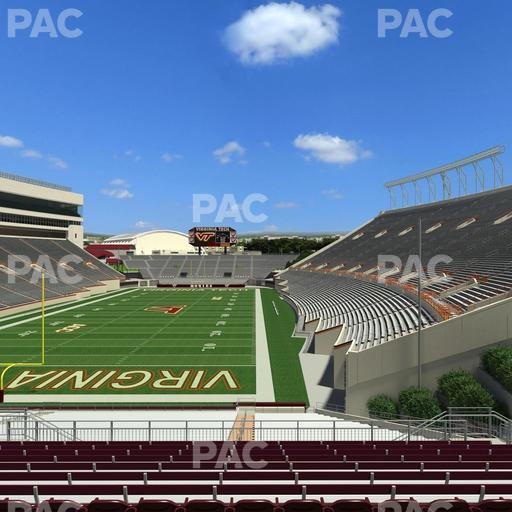 Lane Stadium - Section 202 Seat View